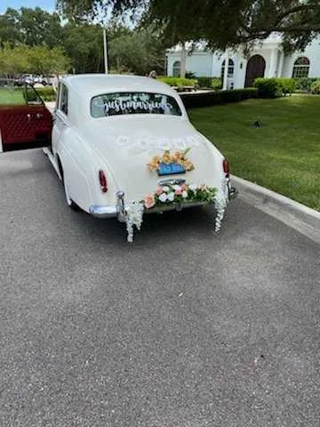 White Rolls Royce Cloud exterior, photo 4 for wedding car rental in Box Springs, GA