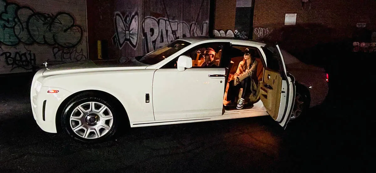 White Rolls Royce Ghost Sedan, photo 2 for wedding car rental in North Norwich, NY
