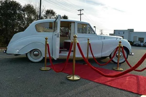 White Rolls Royce Princess for wedding car rental in Greenland, NH