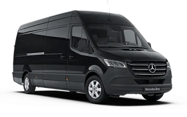 14 Passenger Sprinter Shuttle Van for minibus rental in Arizona