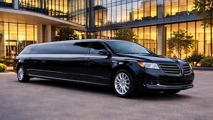 9 Passenger Stretch Limousine for winery tour transport in Jacksonville, FL