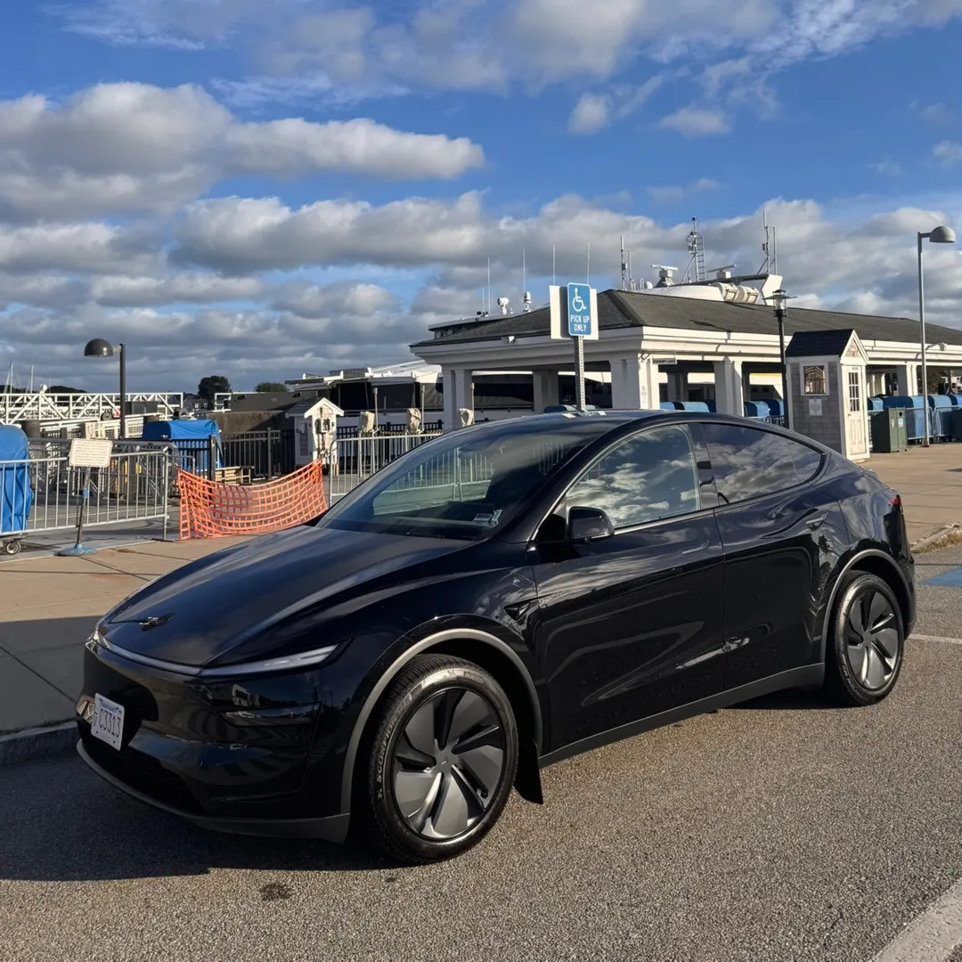 Tesla Model Y SUV for airport transfers