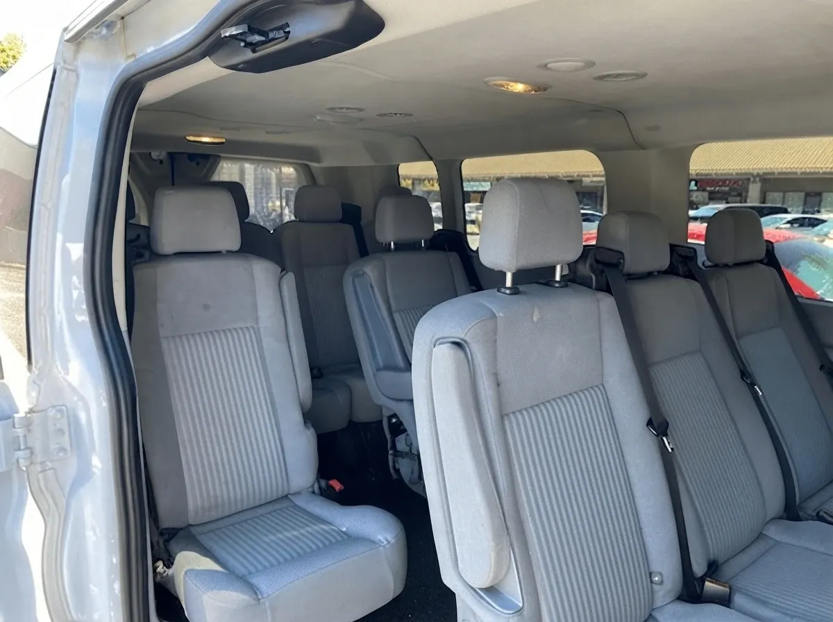 White 10 Passenger Transit Van, photo 2 for minibus rental White 10 Passenger Transit Van, photo 2 for minibus rental