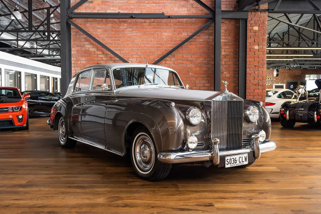 Gray Vintage Rolls Royce 1959