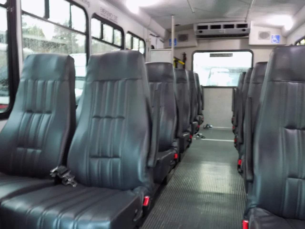 Black VIP Executive ADA Mini Coach (20/24 Passengers) (ADA Wheelchair Lift), photo 5 for minibus rental in Sierra Blanca, TX