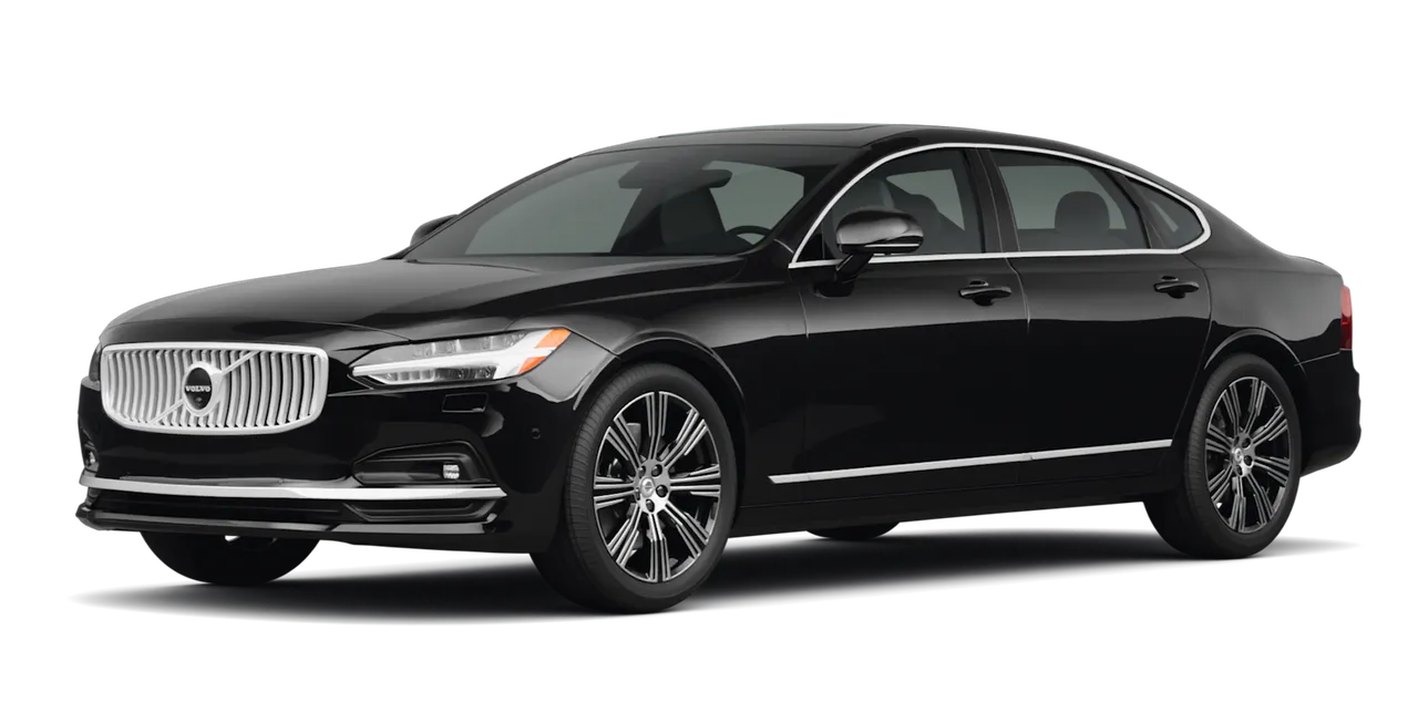Black Volvo S90 for sedan rental in Boron, CA