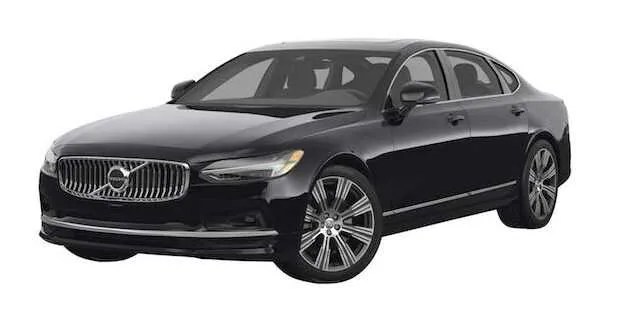 Black Volvo S90 4 for sedan rental in Hopewell Junction, NY