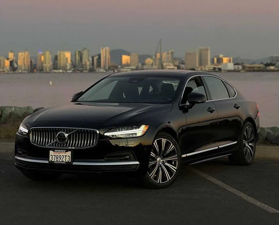 Black Volvo for sedan rental in Poway, CA