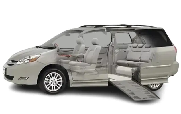 Wheelchair Accessible Toyota Sienna Van for minibus rental Wheelchair Accessible Toyota Sienna Van for minibus rental