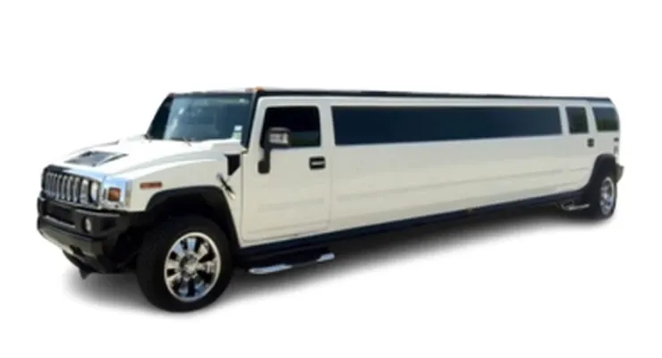 White Hummer Stretch Limousine for limo rental in North Providence, RI