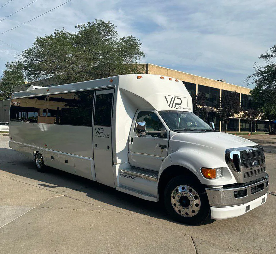 White Tiffany Party Bus, photo 3 for party bus rental White Tiffany Party Bus, photo 3 for party bus rental