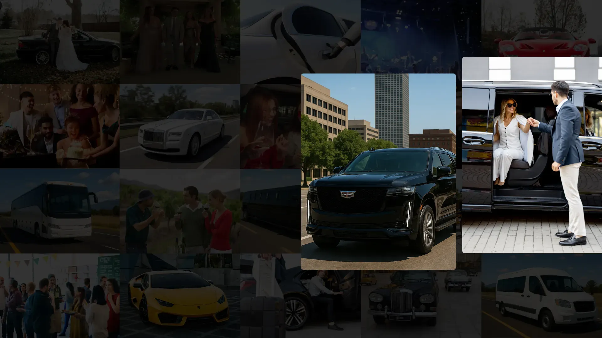 Luxury vehicles from the RentX fleet Luxury vehicles from the RentX fleet